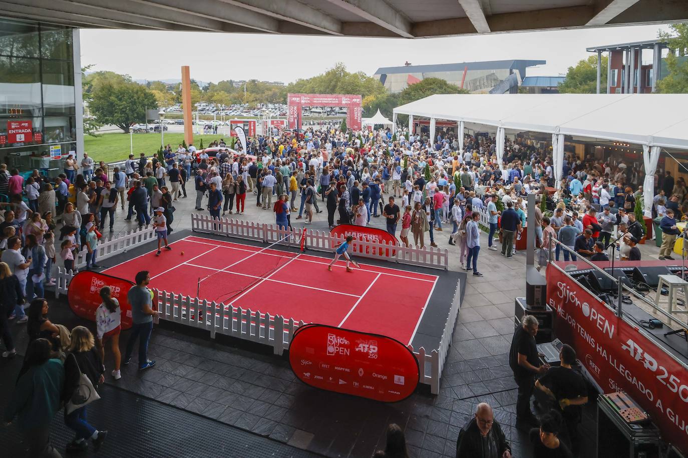 Fotos: Las mejores imágenes de las semifinales en el Gijón Open ATP 250