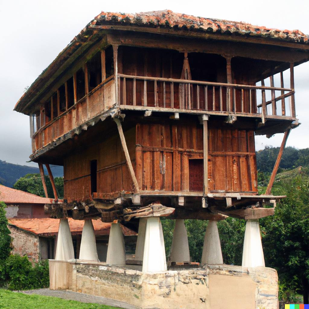 «Un hórreo asturiano diseñado por Norman Foster». 