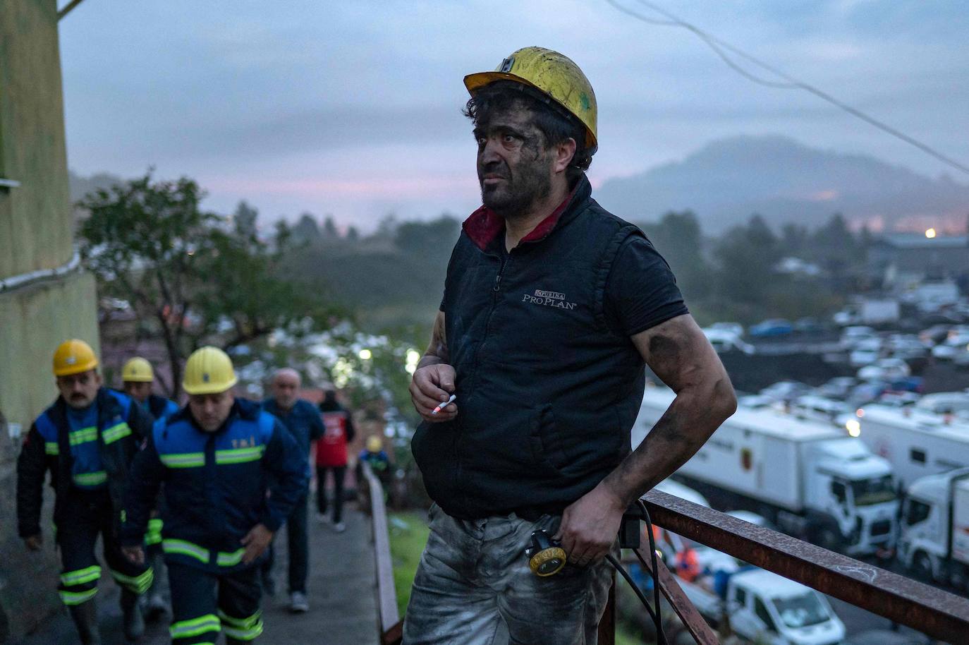 Fotos: Explosión de grisú en una mina de carbón en Turquía