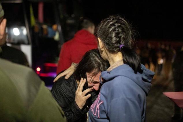 Fotos: Más de 100 mujeres ucranianas liberadas en un intercambio de prisioneros