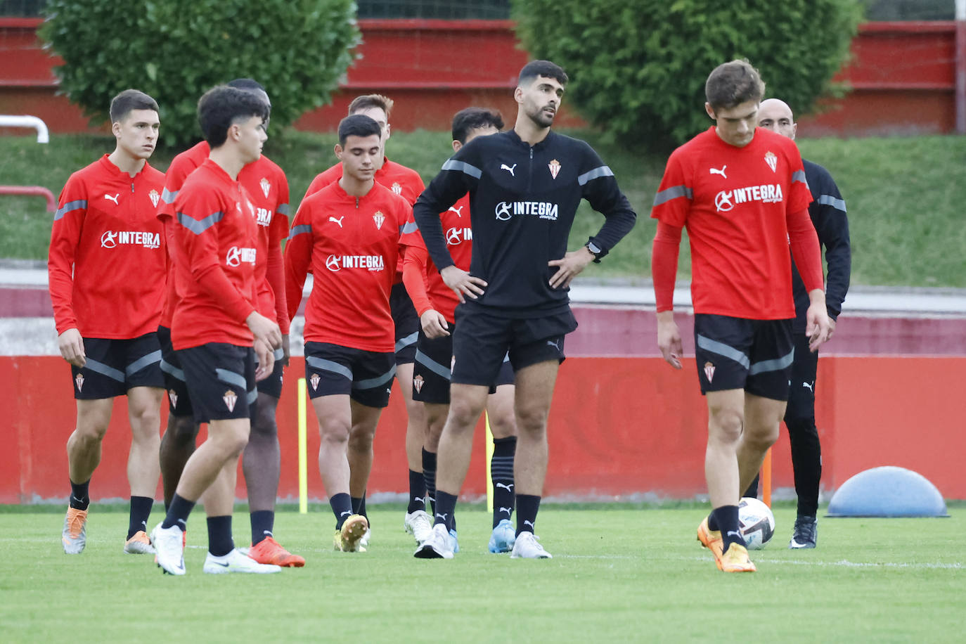 Fotos: Entrenamiento del Sporting (19-10-2022)