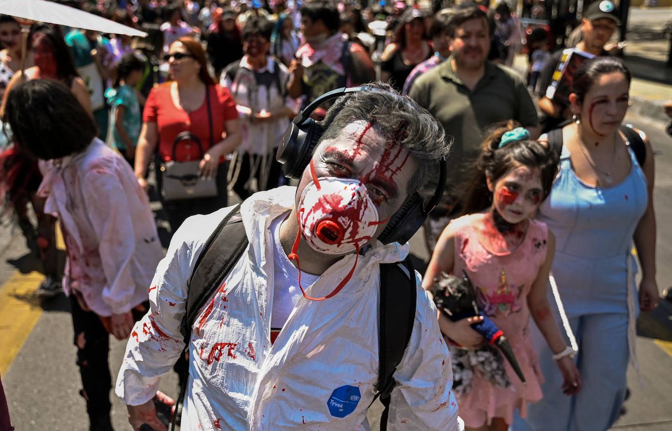 Fotos: Quince maquillajes aterradores para Halloween