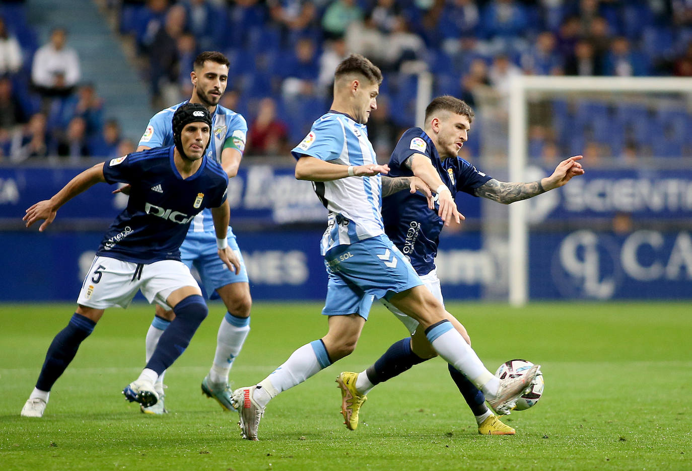 Fotos: Las mejores jugadas del Real Oviedo - Málaga