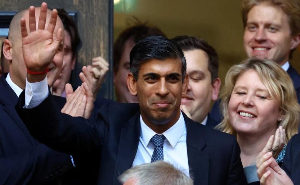 El nuevo líder del Partido Conservador británico, Rishi Sunak. 