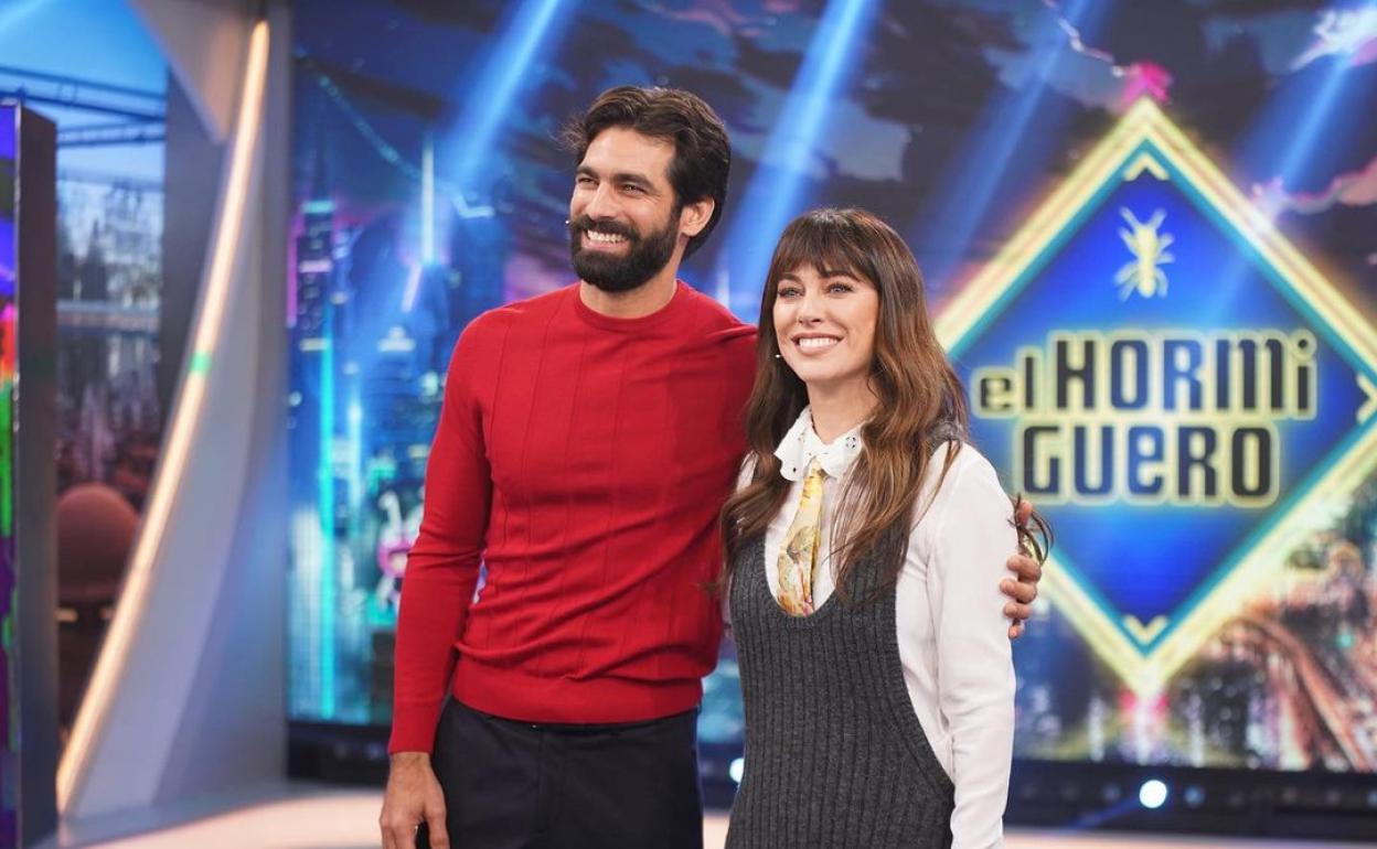 Rubén Cortada y Blanca Suárez visitan 'El Hormiguero'. 