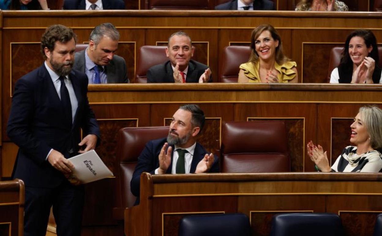 Iván Espinosa de los Monteros, portavoz de Vox en el Congreso 