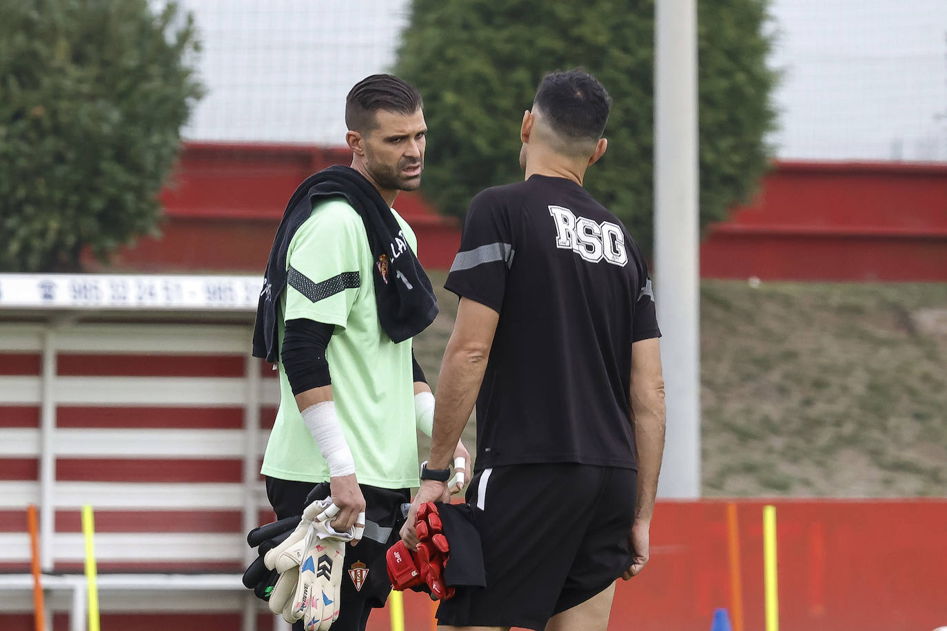 Fotos: Entrenamiento del Sporting (27/10/2022)