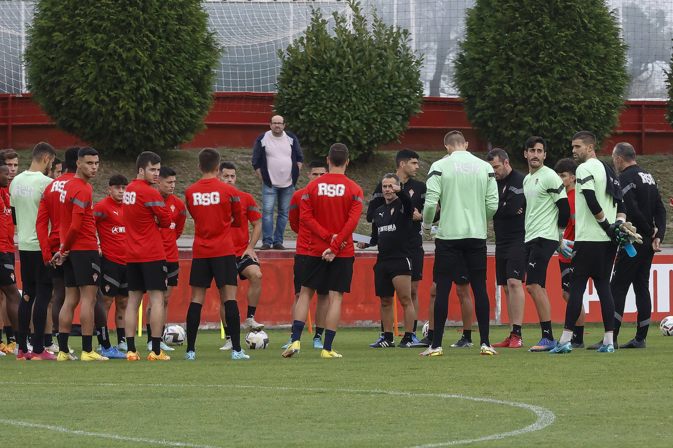 Fotos: Entrenamiento del Sporting (27/10/2022)