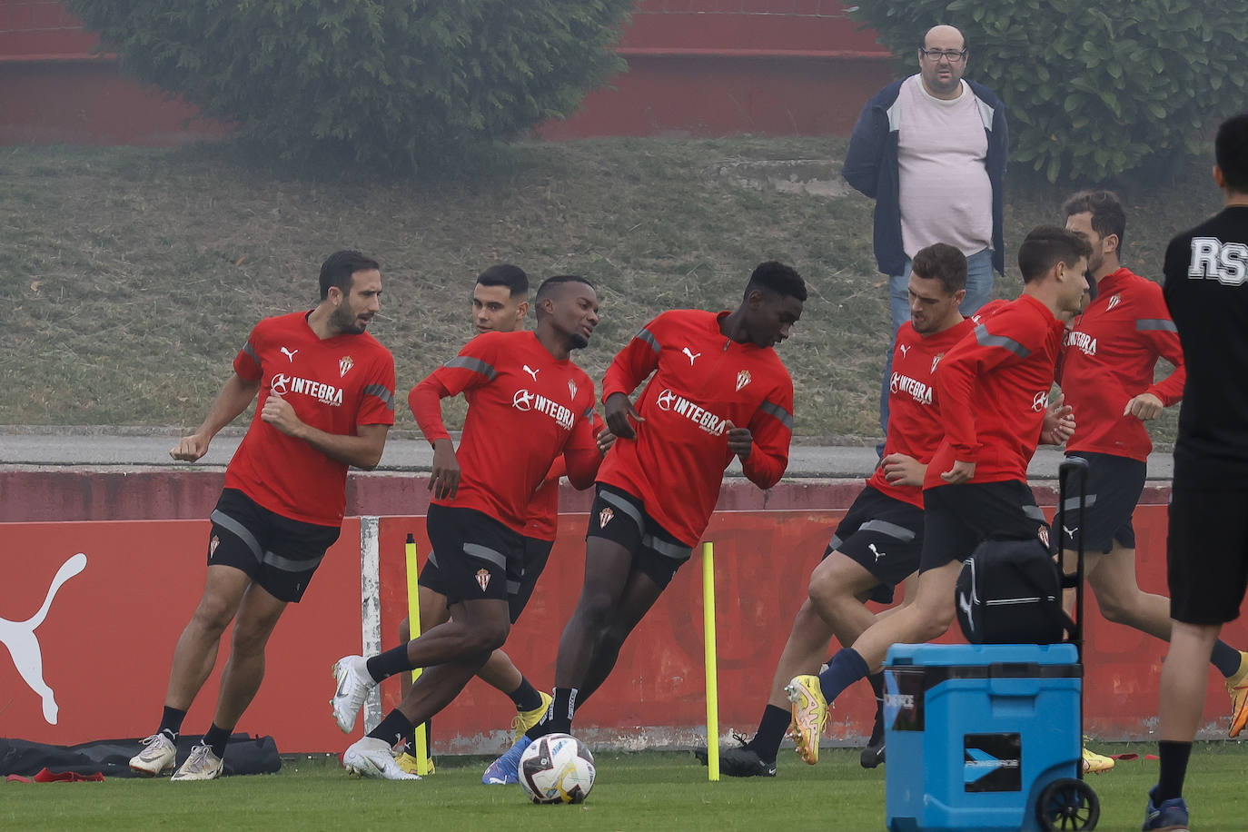 Fotos: Entrenamiento del Sporting (27/10/2022)