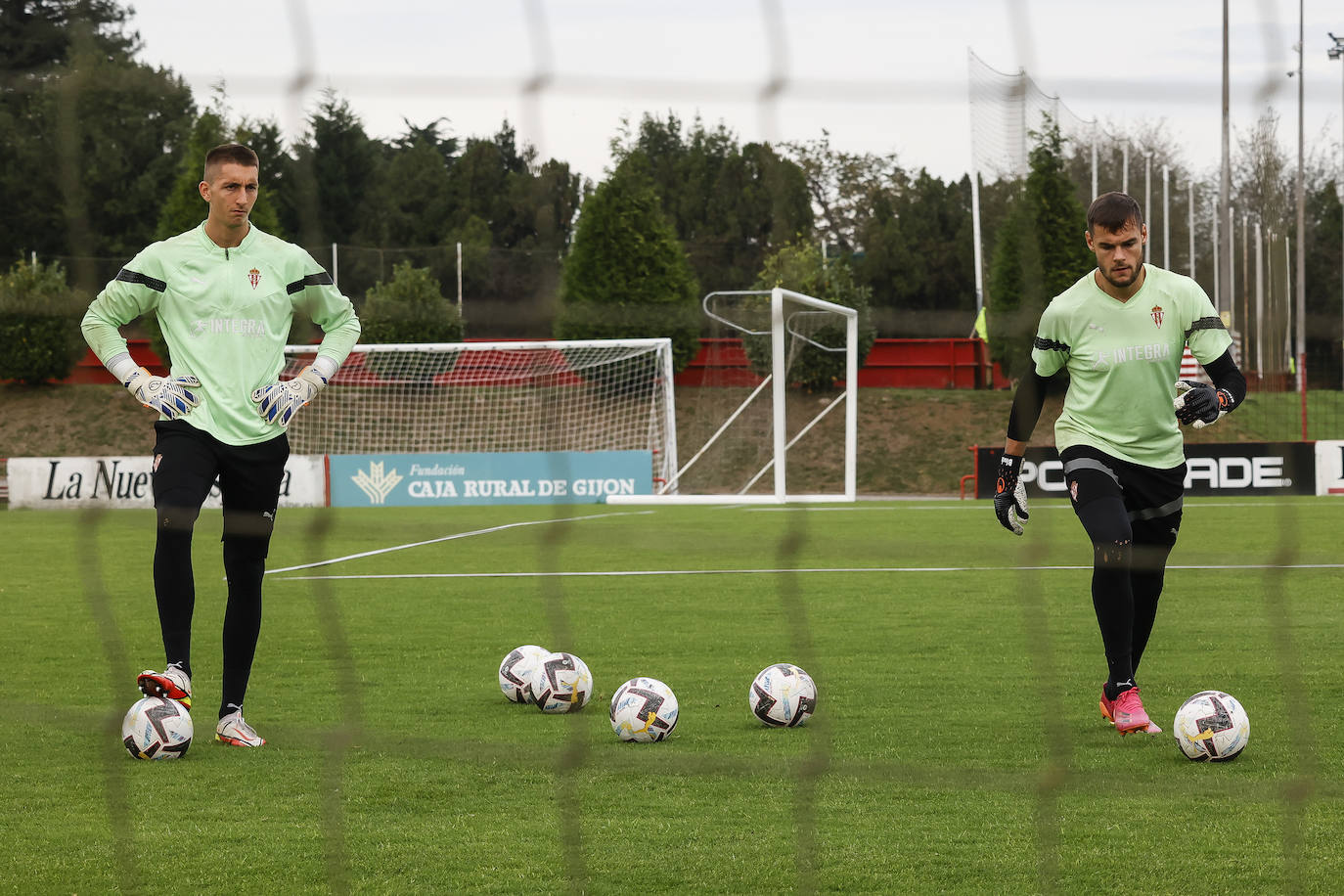 Fotos: Entrenamiento del Sporting (27/10/2022)