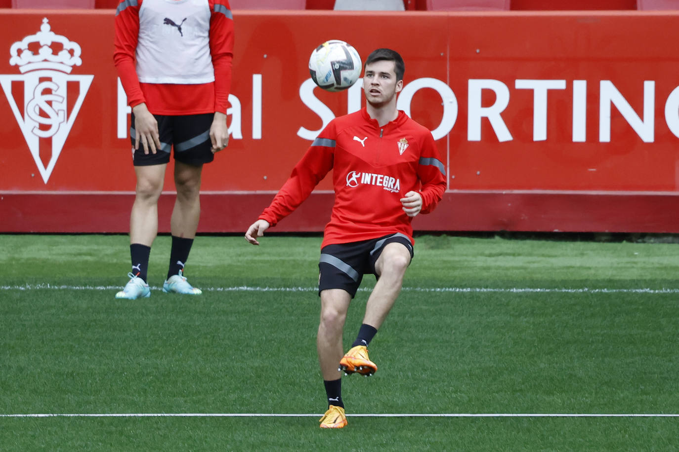 Fotos: Entrenamiento del Sporting (28/10/2022)