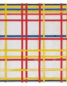 Imagen secundaria 2 - Susanne Meyer-Büser junto a la obra de Mondrian. A la derecha, 'New York City I, 1941' en la posición que, según los expertos, sería la correcta.