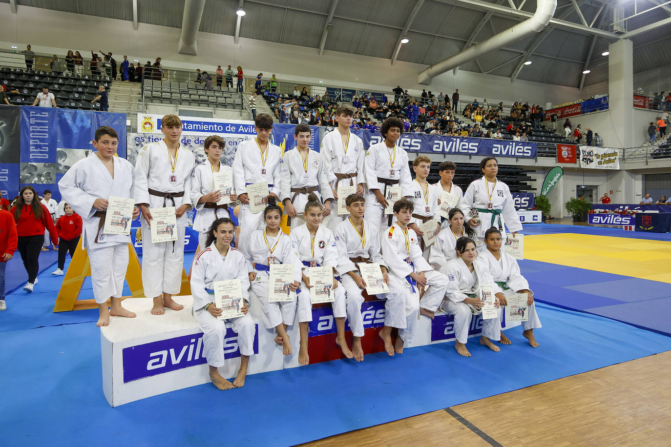 Fotos: Más de 1.650 participantes en el Torneo Internacional Villa de Avilés de Judo