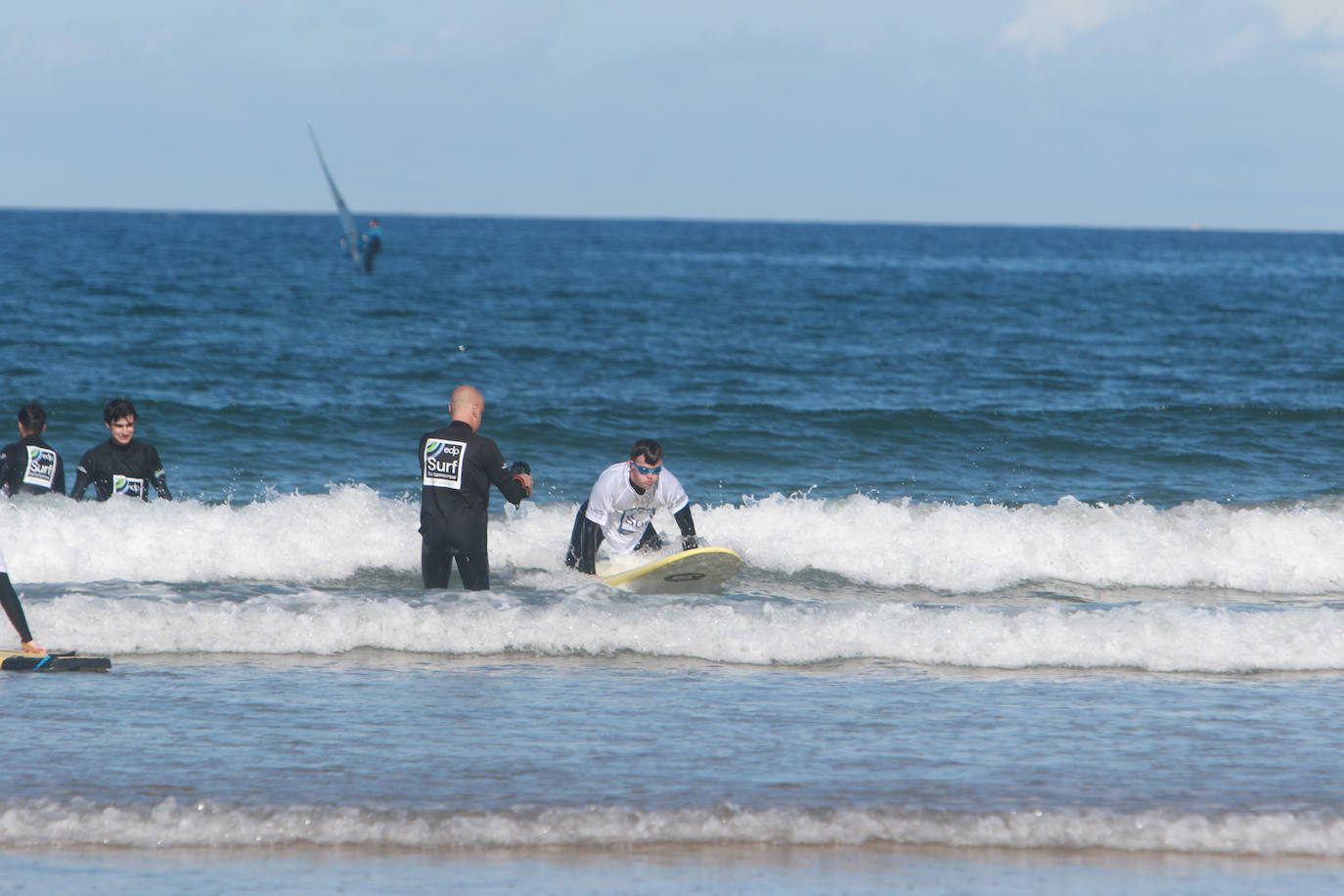 Fotos: Surf inclusivo en San Lorenzo