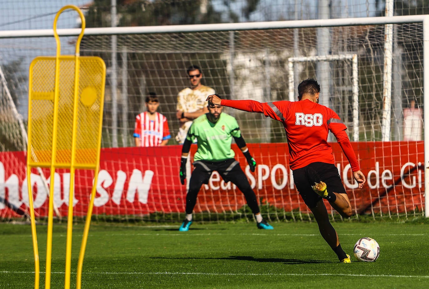 Fotos: Entrenamiento del Sporting (01/11/2022)