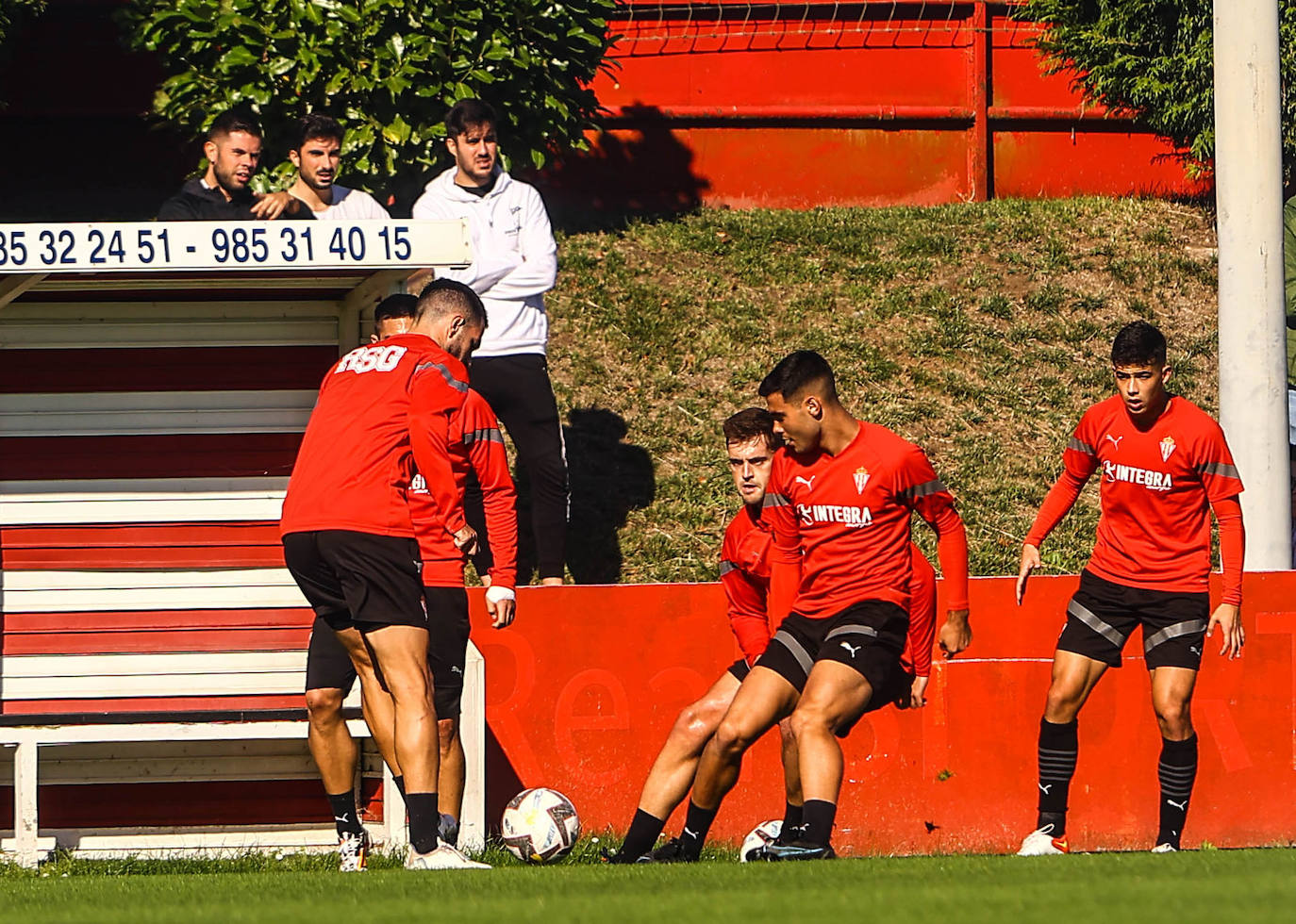 Fotos: Entrenamiento del Sporting (01/11/2022)