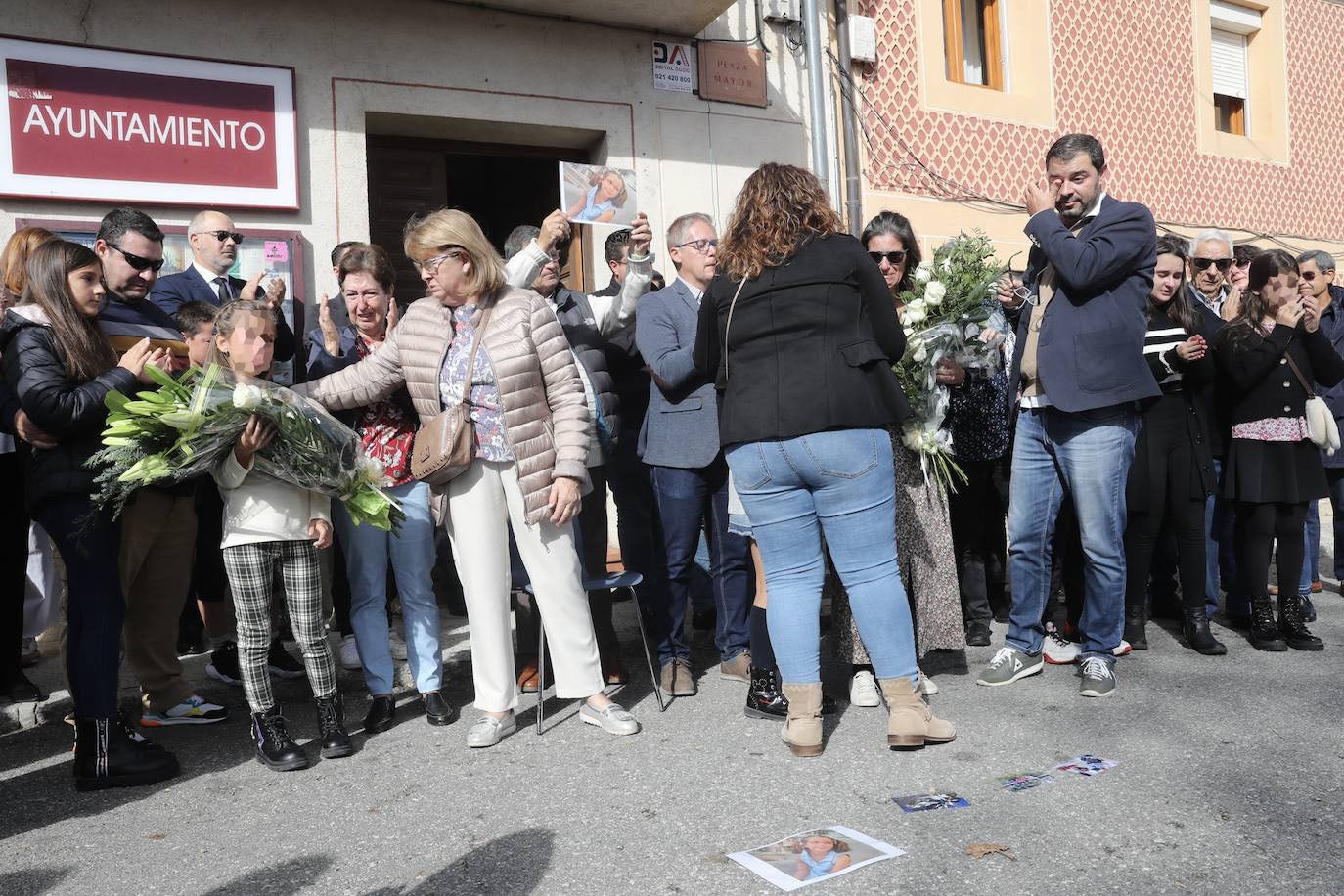 Fotos: Un pueblo roto de dolor por la atroz muerte de la pequeña Olivia