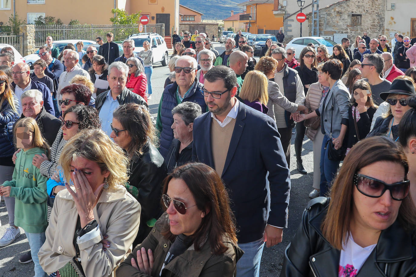 Fotos: Un pueblo roto de dolor por la atroz muerte de la pequeña Olivia