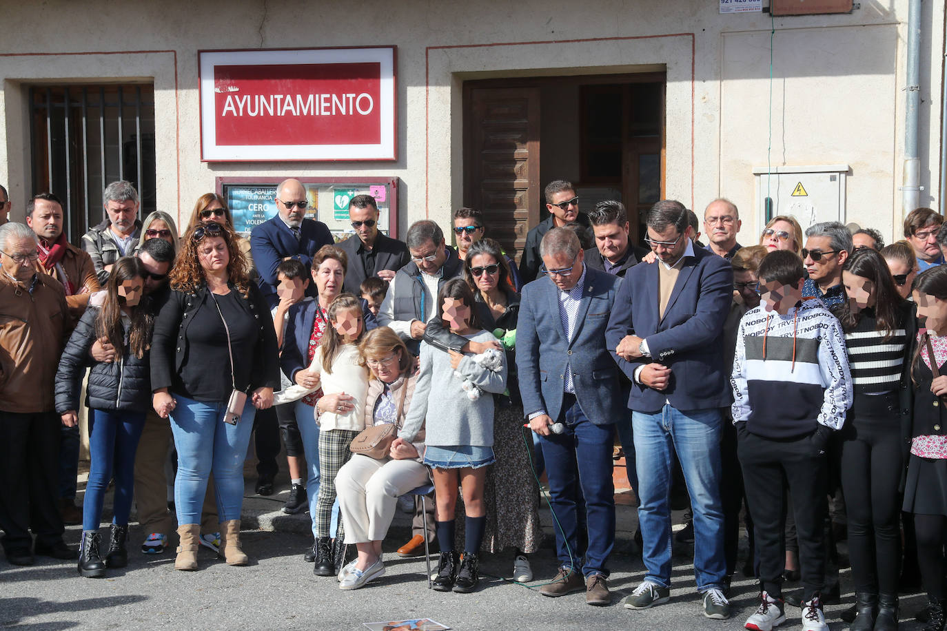 Fotos: Un pueblo roto de dolor por la atroz muerte de la pequeña Olivia