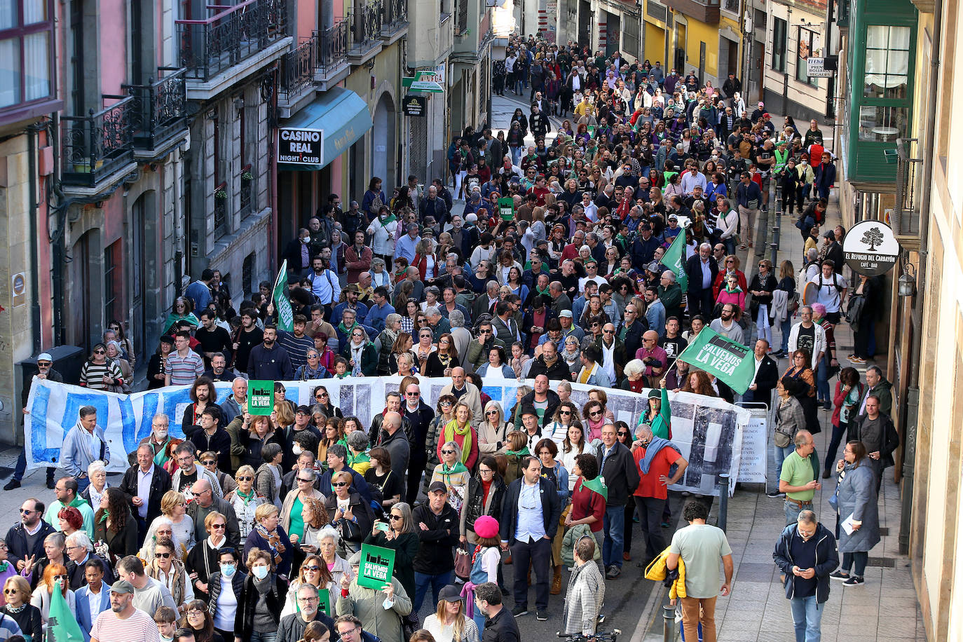 Fotos: «No nos pueden arrebatar La Vega, no lo podemos consentir»