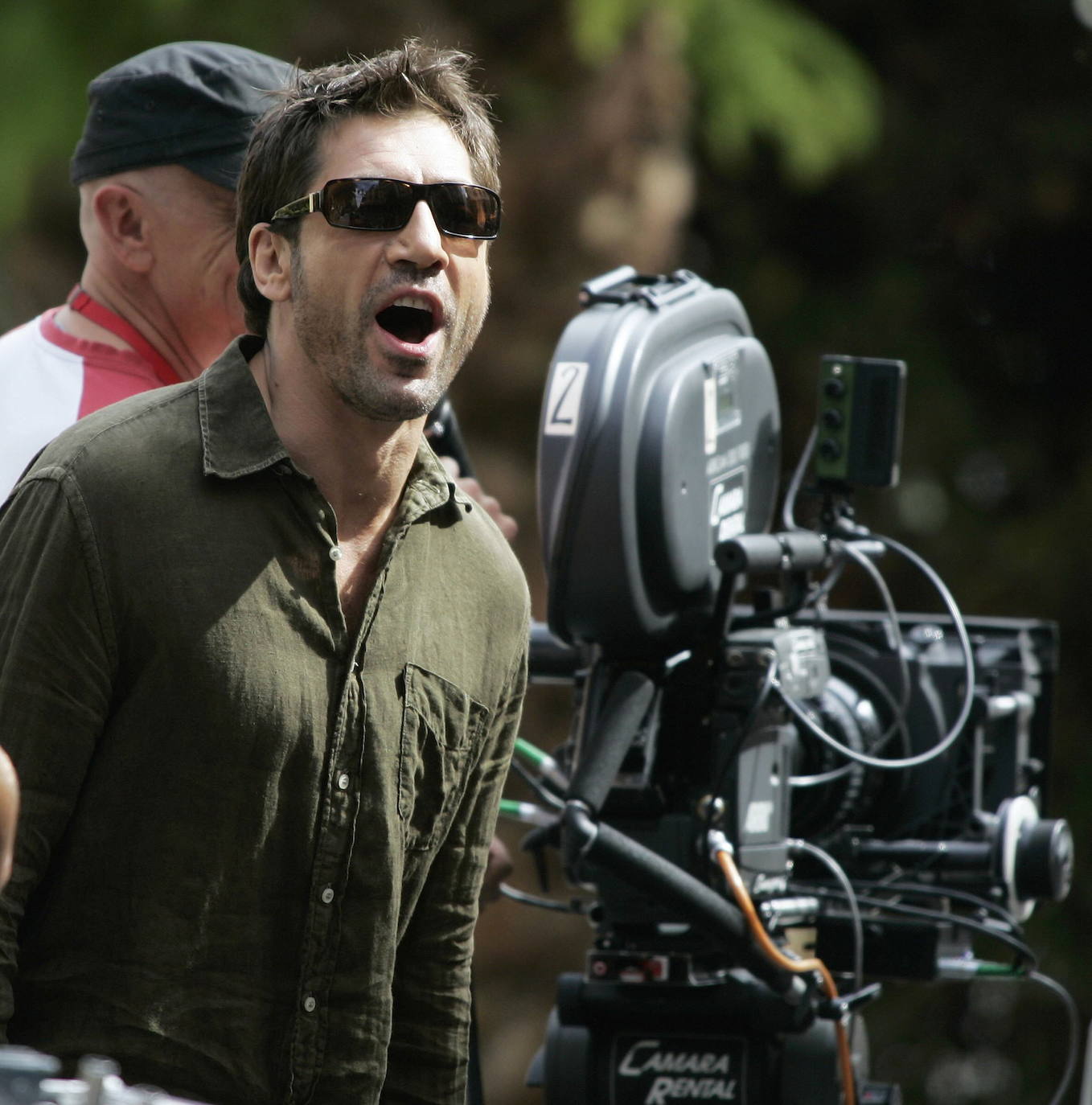 El actor español pasó por Oviedo en julio de 2007 para el rodaje de 'Vicky Cristina Barcelona', una de las películas más afamadas del estadounidense Woody Allen