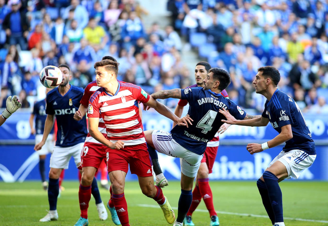 Fotos: Las mejores jugadas del Real Oviedo - Granada