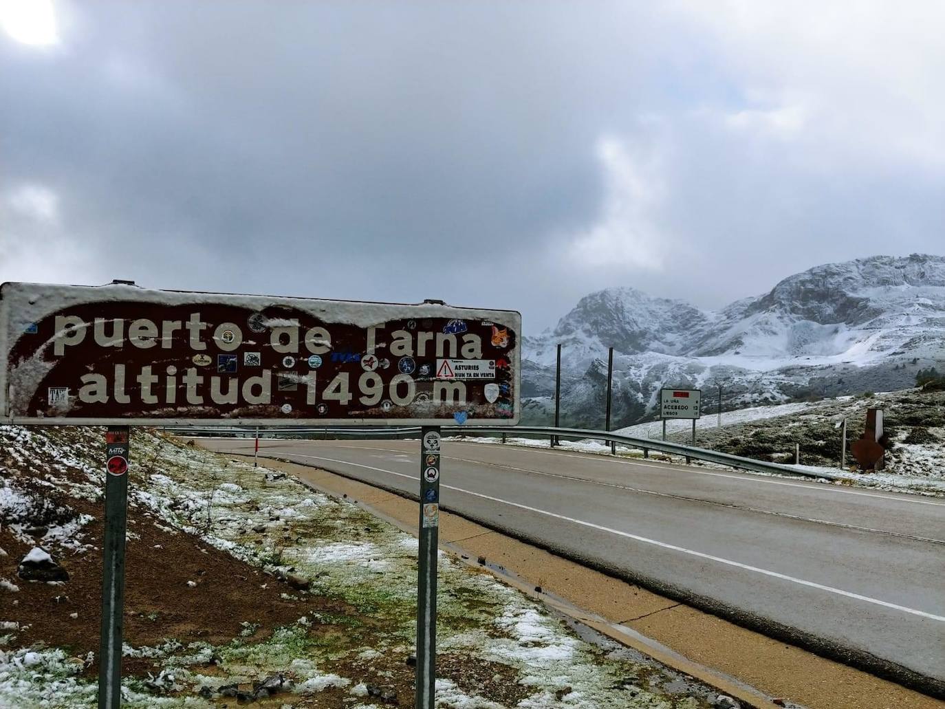 Fotos:Asturias luce las primeras nieves