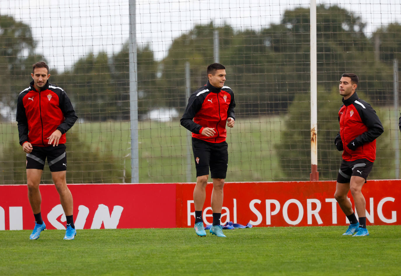 Fotos: Entrenamiento del Sporting (22/11/2022)