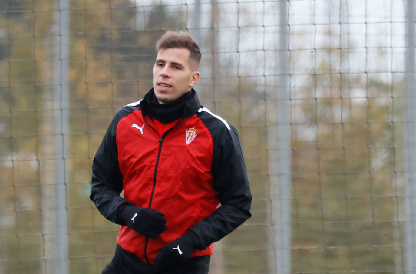 Fotos: Entrenamiento del Sporting (22/11/2022)