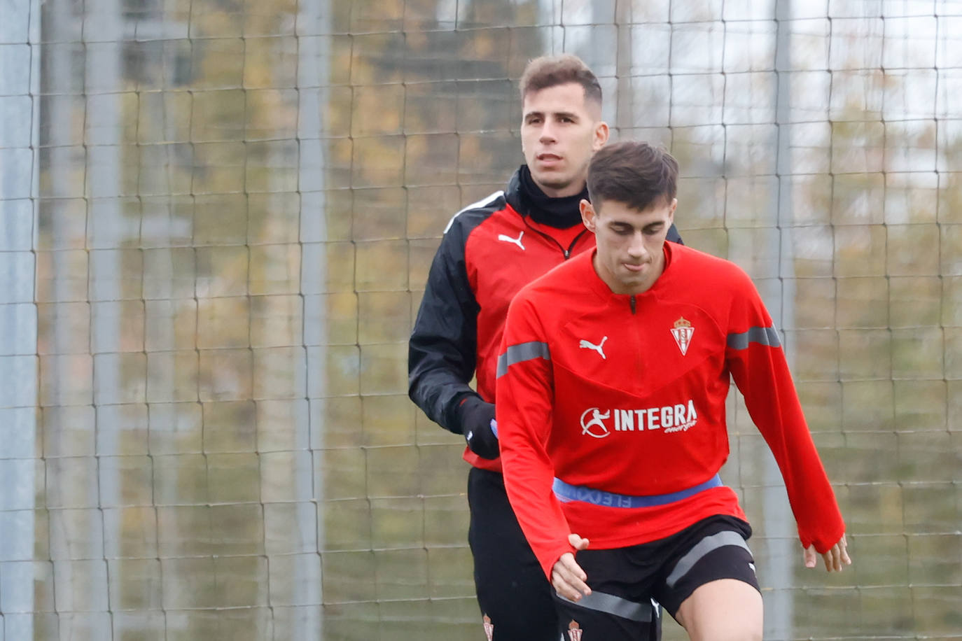 Fotos: Entrenamiento del Sporting (22/11/2022)