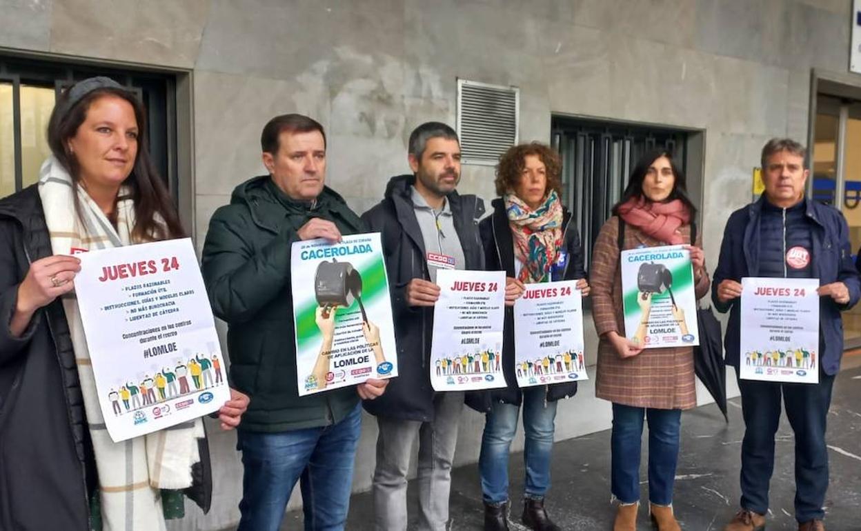 Los sindicatos exigen a Educación «un cambio en la política de adaptación» de la LOMLOE.