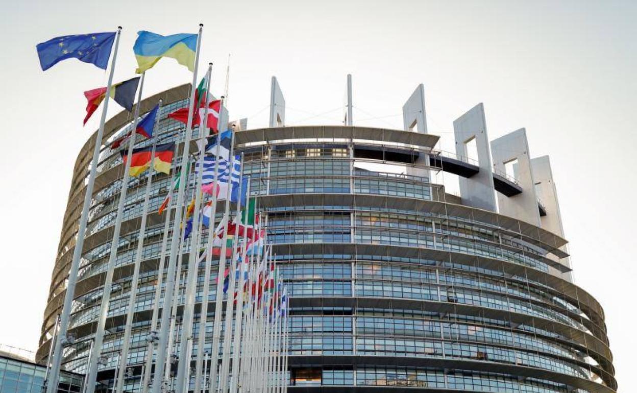 Sede del Parlamento Europeo en Estrasburgo.