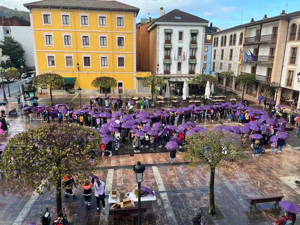 Fotos: Asturias se viste de morado contra la violencia de género