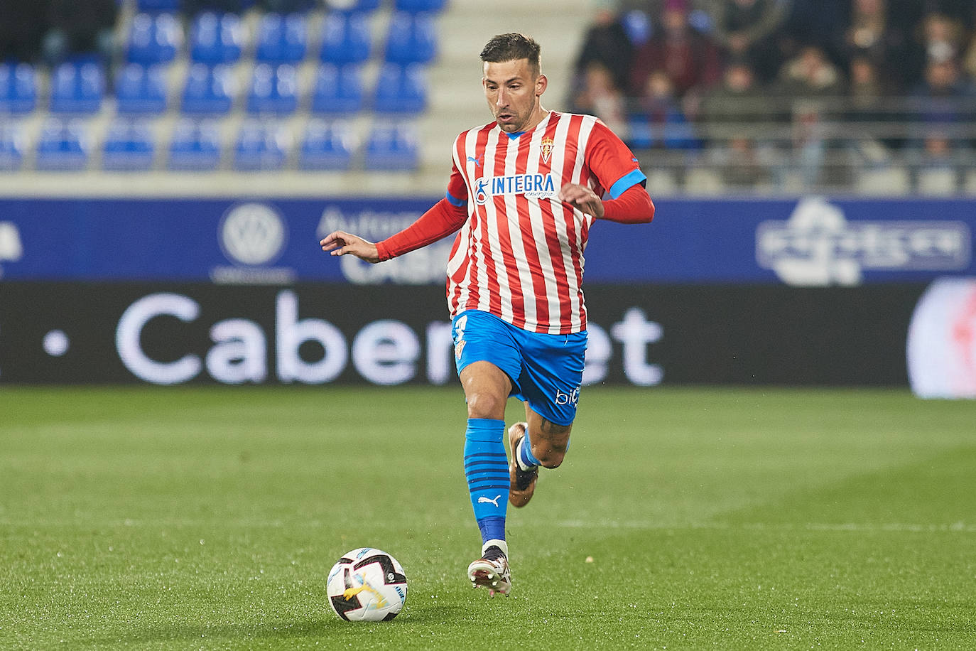 Fotos: Las mejores jugadas del Huesca-Sporting