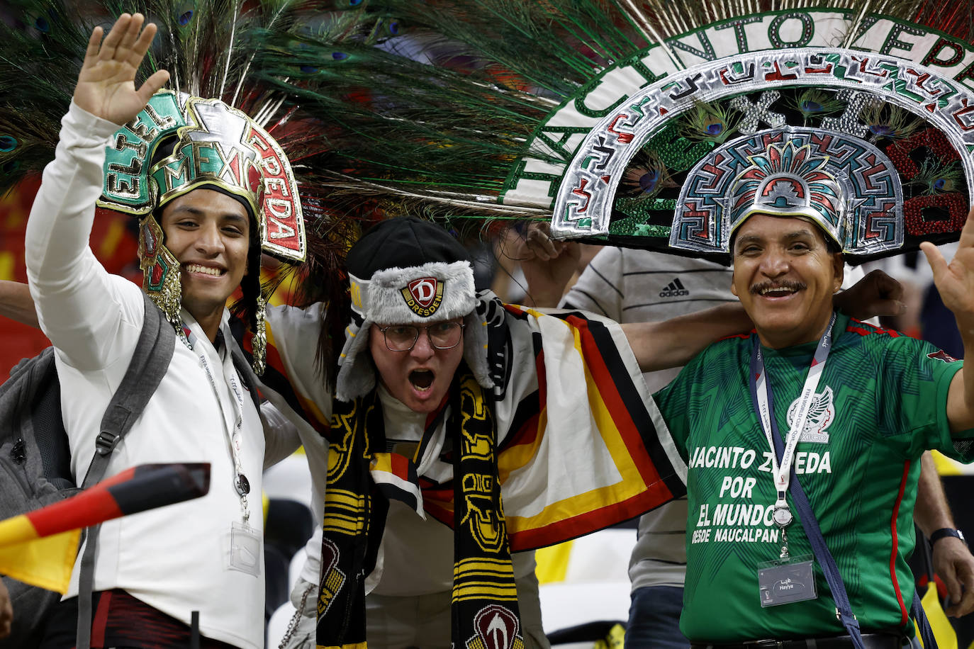 El duelo entre las aficiones