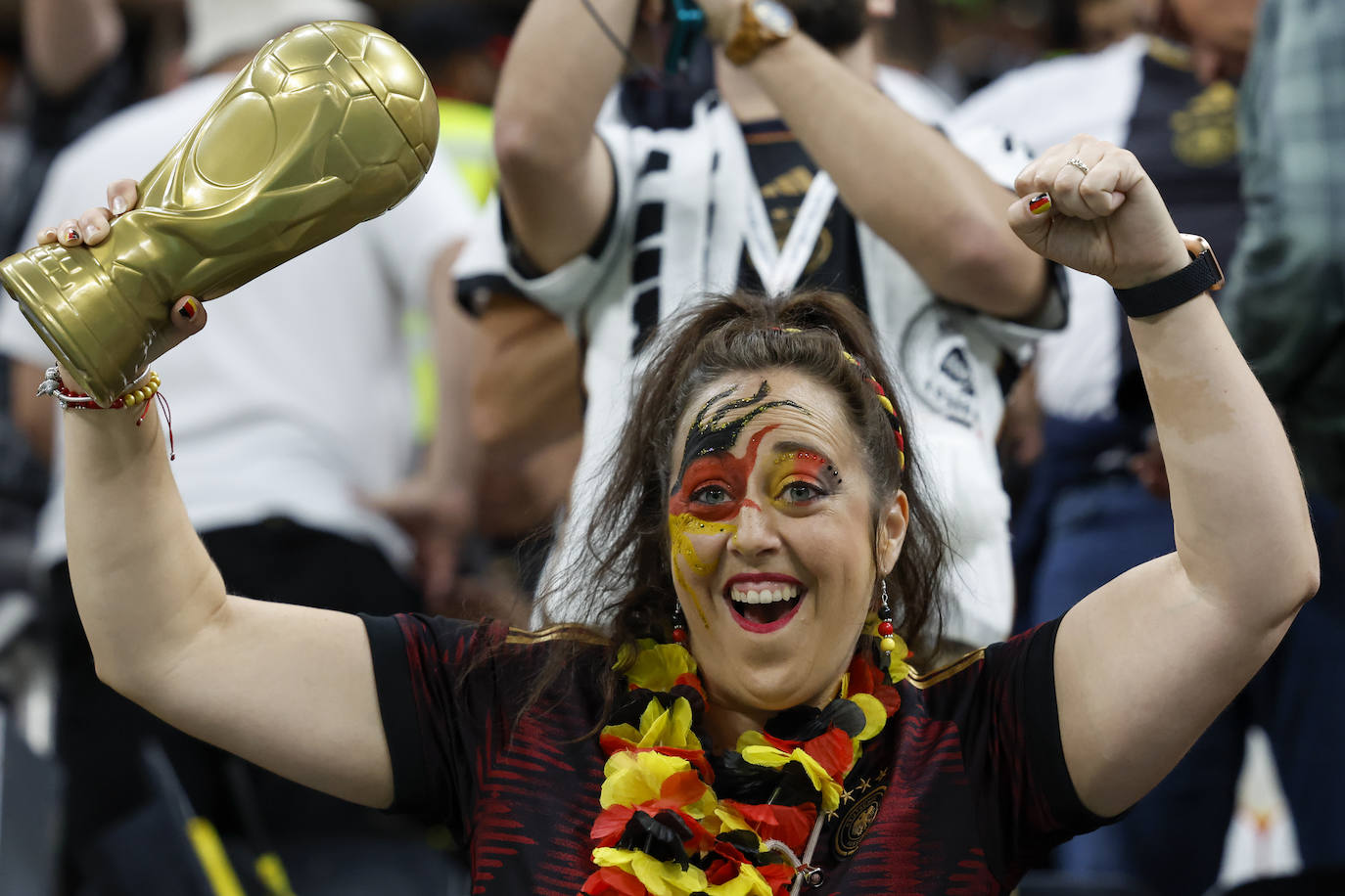 El duelo entre las aficiones