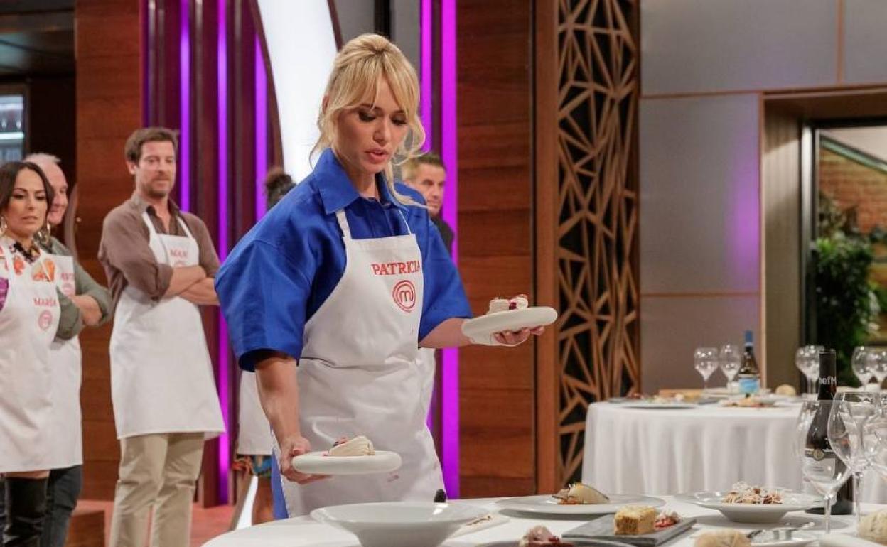 La actriz en su paso por 'MasterChef Celebrity'. 