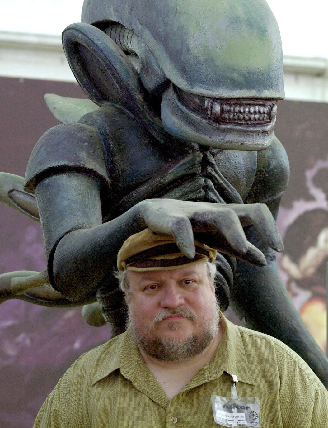 George R. R. Martin, en 2001.