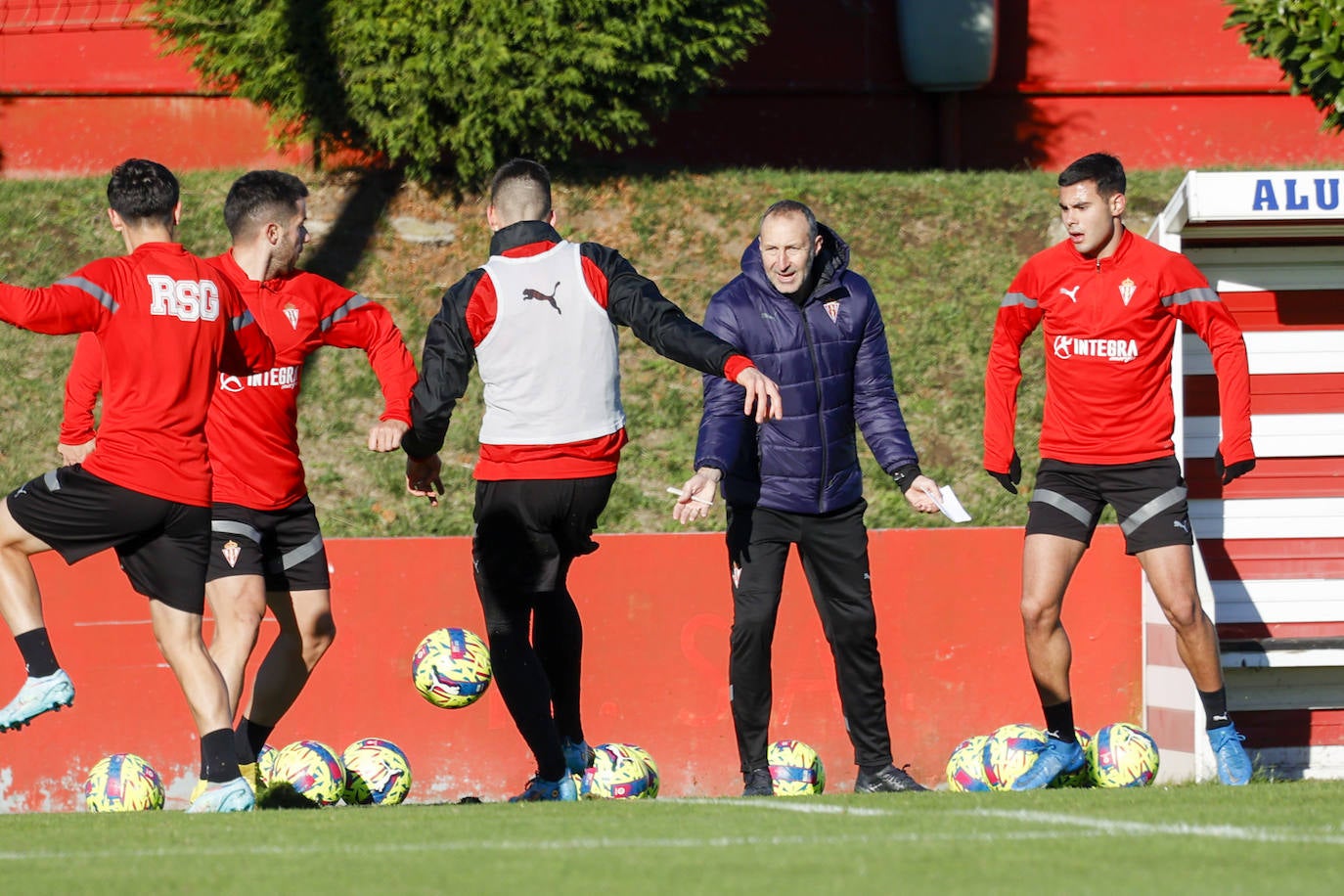 Fotos: Entrenamiento del Sporting (4/12/22)