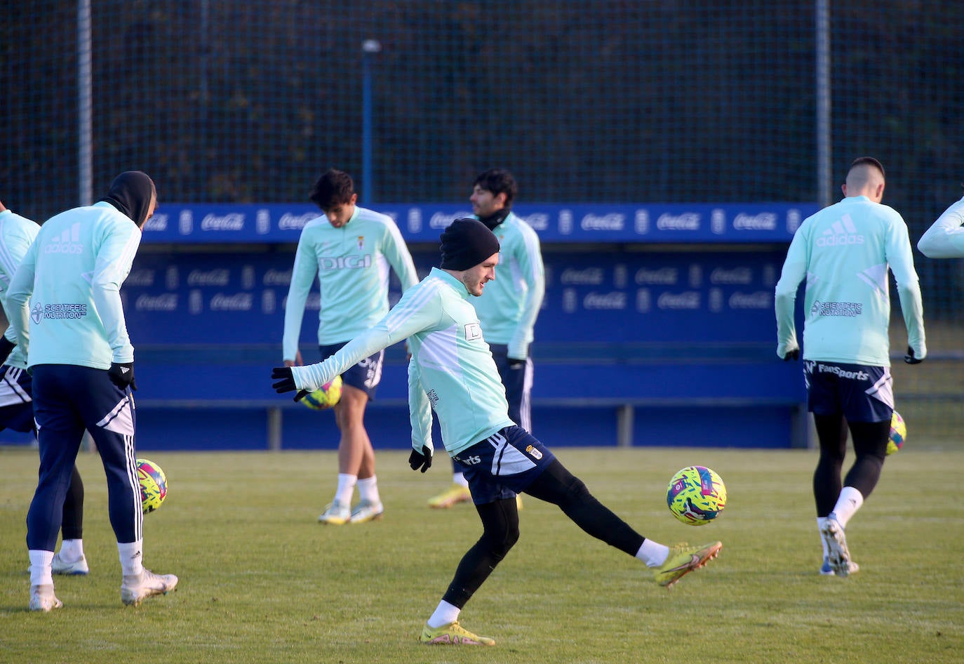 Fotos: Entrenamiento del Real Oviedo (05/12/2022)