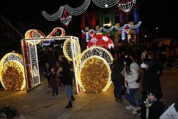 El público infantil y familiar, centro de la Navidad en Villaviciosa