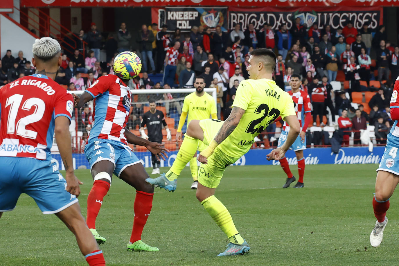 Fotos: Las mejores jugadas del Lugo 0-1 Sporting