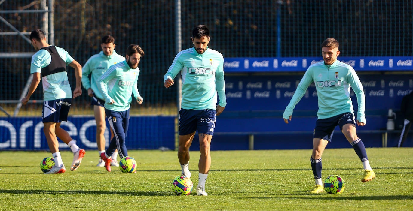 Fotos: Entrenamiento del Real Oviedo (10/12/22)
