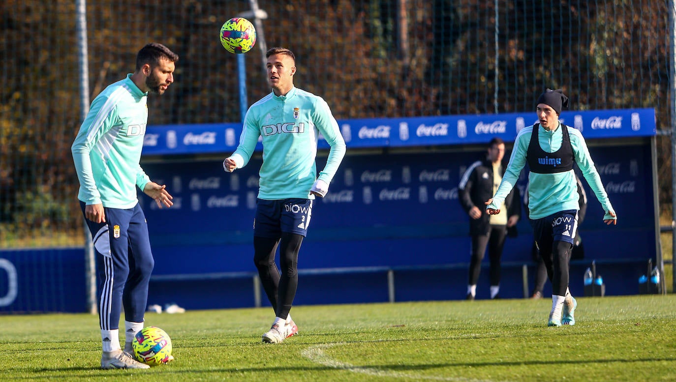 Fotos: Entrenamiento del Real Oviedo (10/12/22)
