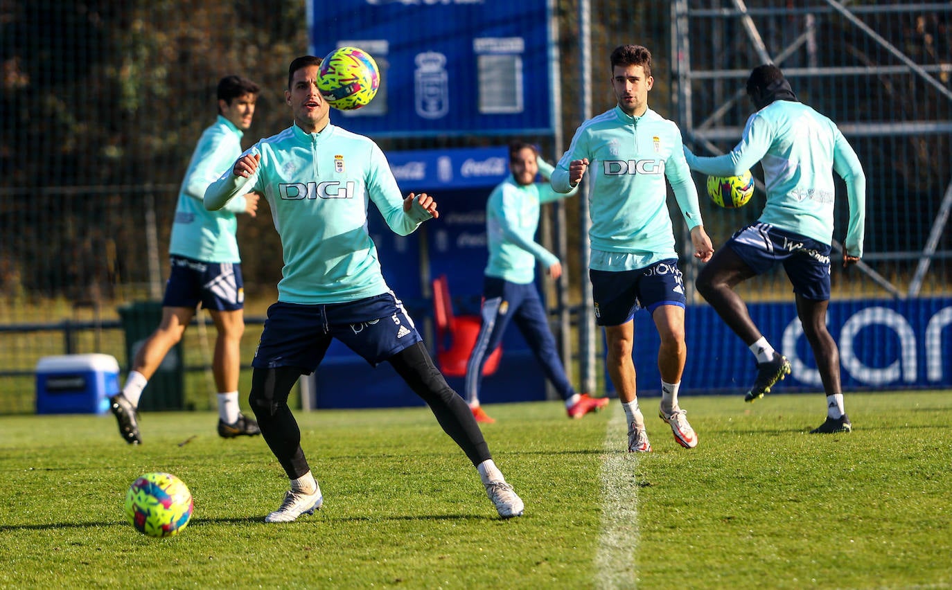 Fotos: Entrenamiento del Real Oviedo (10/12/22)