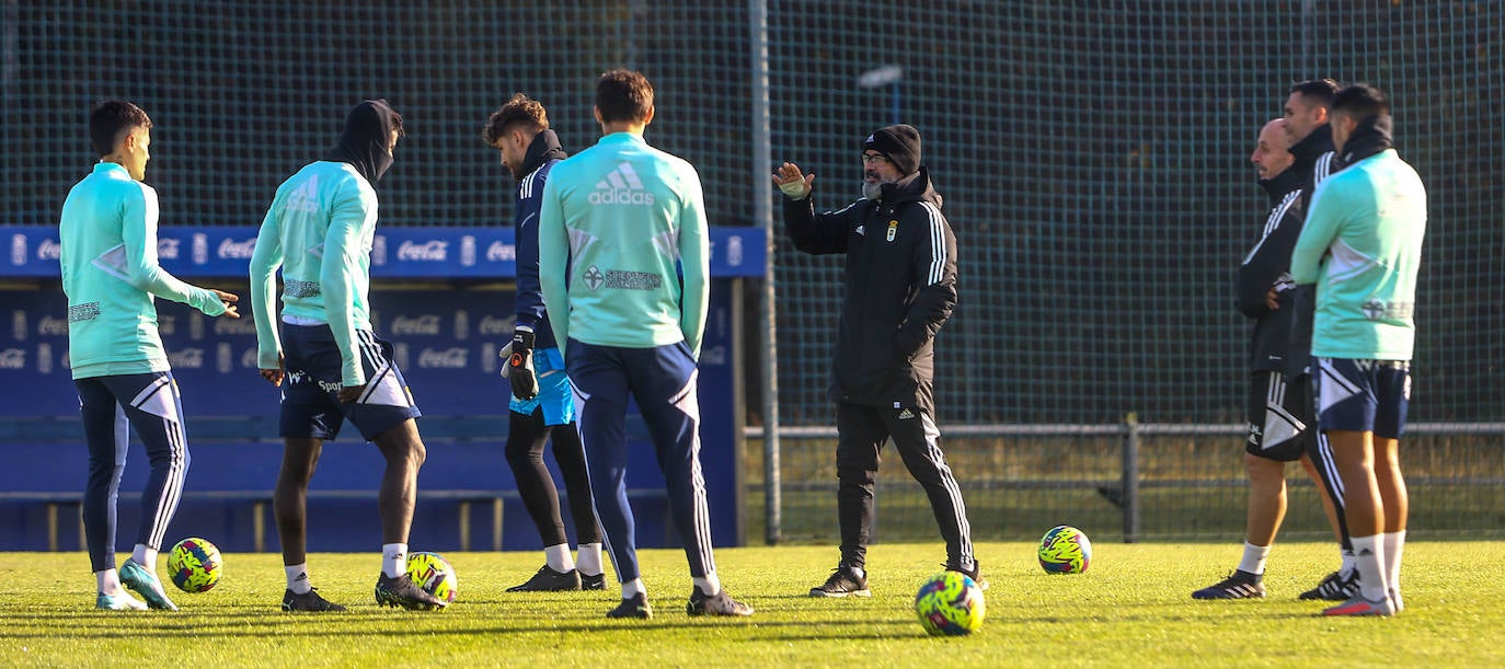 Fotos: Entrenamiento del Real Oviedo (10/12/22)
