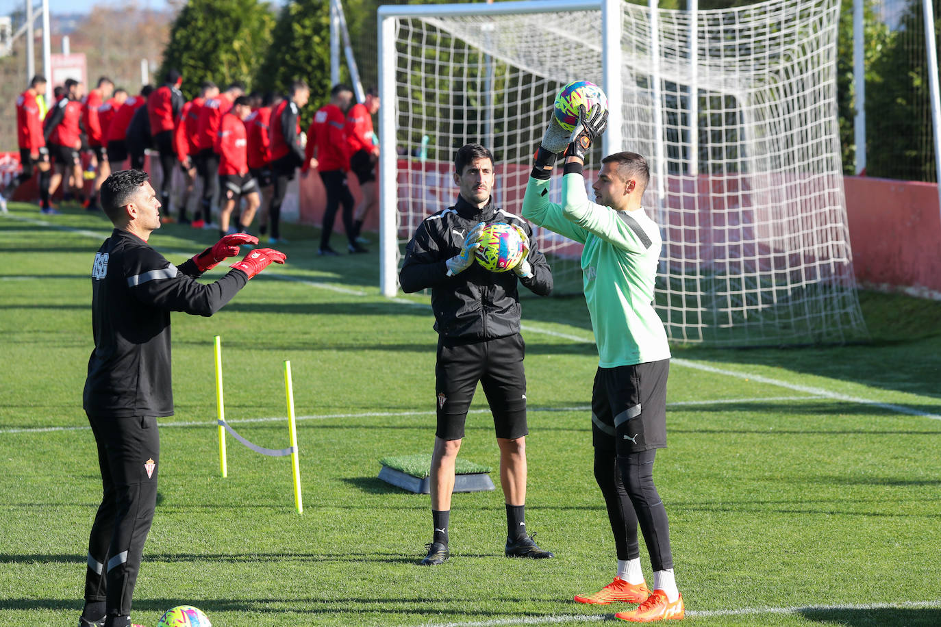 Fotos: Entrenamiento del Sporting (10/12/22)