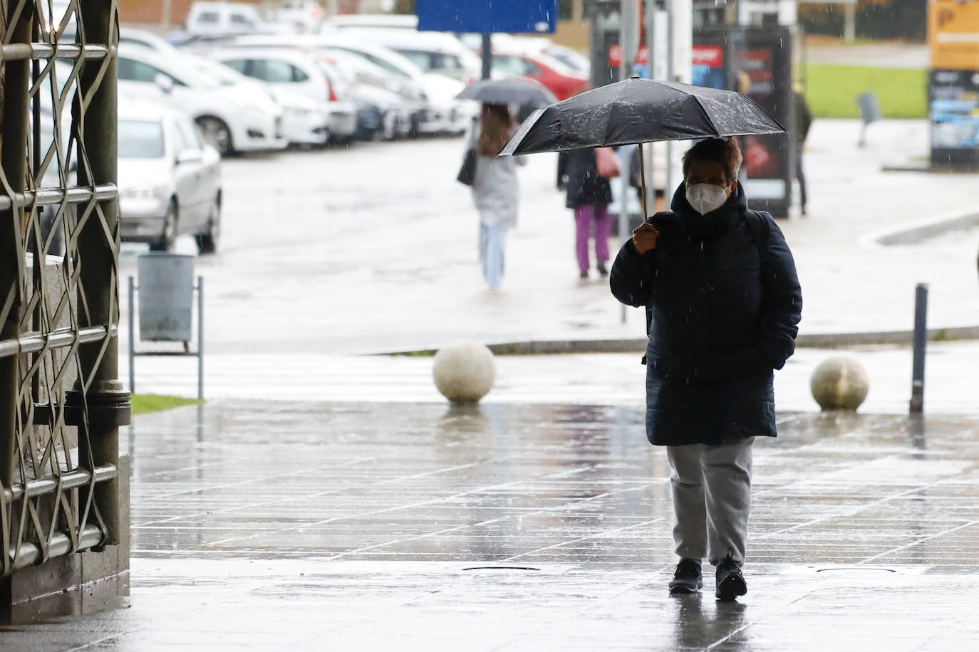 Fotos: Un frente cálido deja este lunes lluvias por toda la región