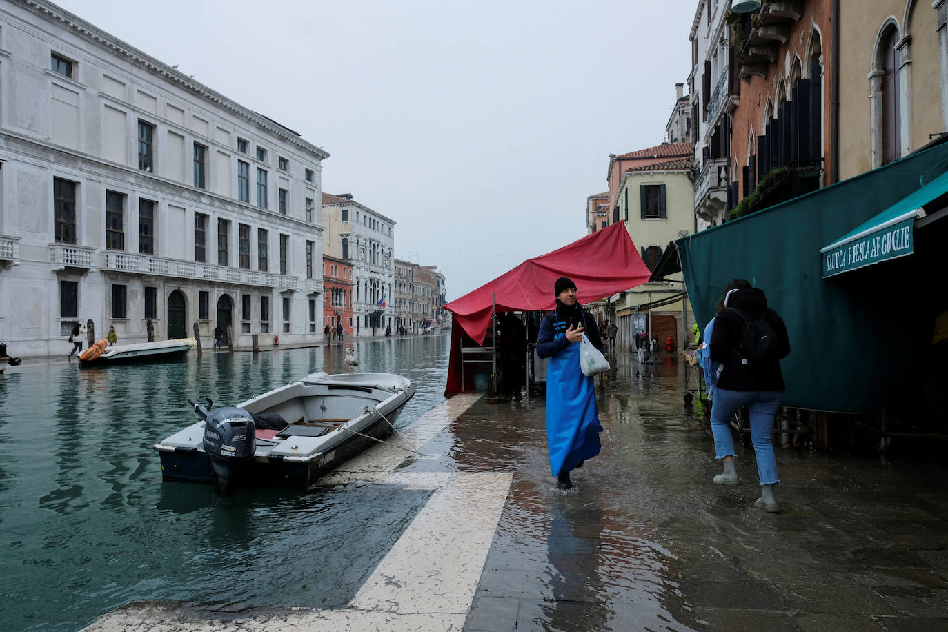 Fotos: Venecia inundada se protege frente a la &#039;Acqua alta&#039;