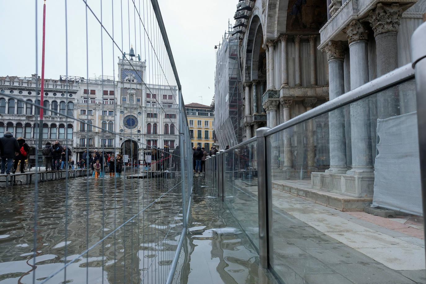 Fotos: Venecia inundada se protege frente a la &#039;Acqua alta&#039;